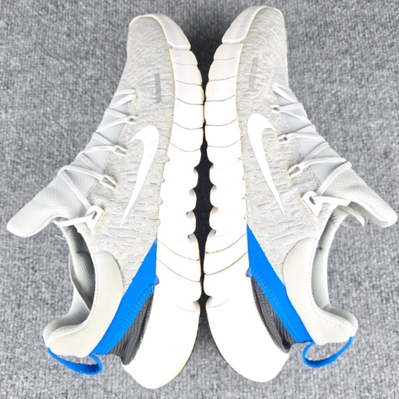 Nike Free Run 5.0 Men\'s 12.5 Pure Platinum Photo Blue CZ1884-008 main image 4
